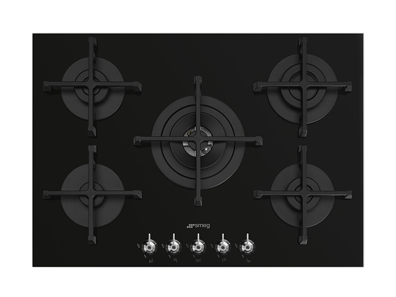Smeg PV375NSA 70cm Classica gas-on-glass hob