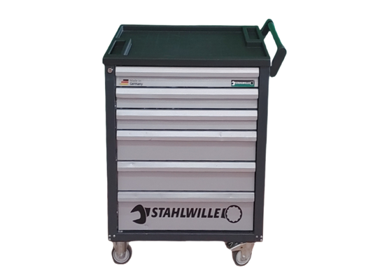 Stahlwille 132-piece tool set with 6-drawer trolley